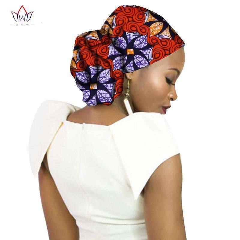 Fashion 2019 New Style African Headwear For Women Ankara Headband Decorations Wrap Tie Scarf Africa Hair Accessories BRW WYB65