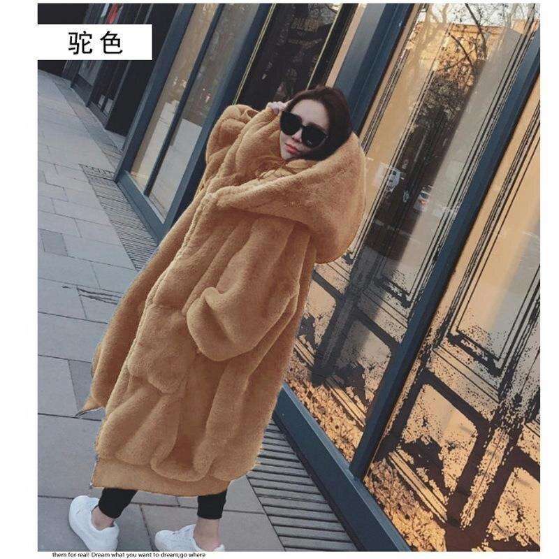 Faux Fur Coat alabifu