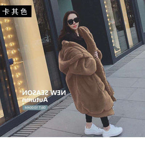 Faux Fur Coat alabifu