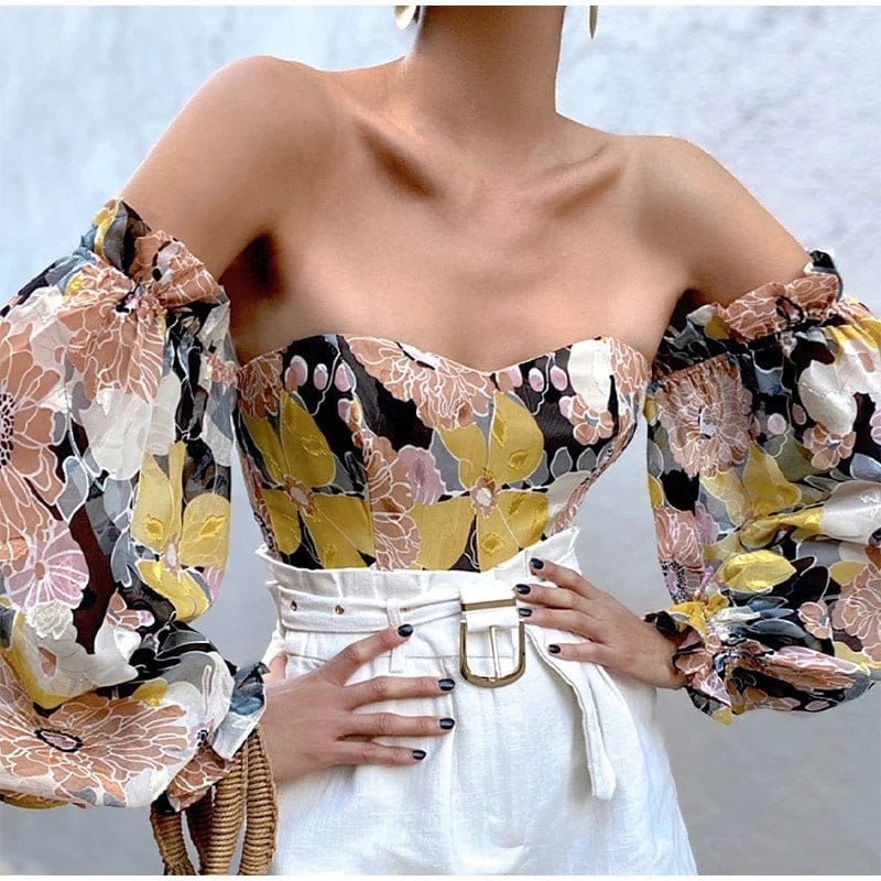 Meihuida off Shoulder Top