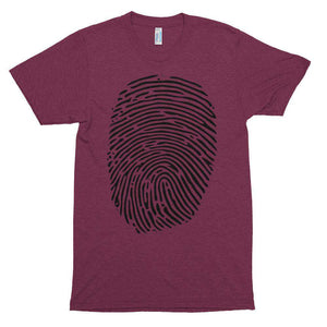 Fingerprint Short sleeve soft t-shirt