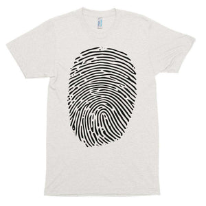 Fingerprint Short sleeve soft t-shirt