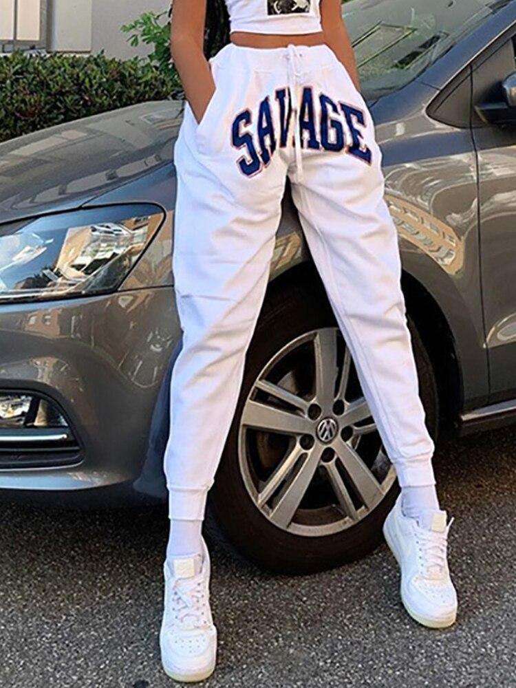 Fitshinling White Pants