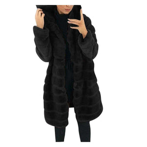 Fluffy Ladies Jackets Outwear