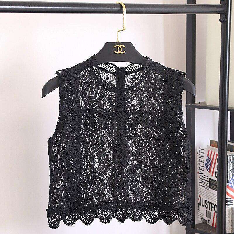 Häkel Spitze Crop Top