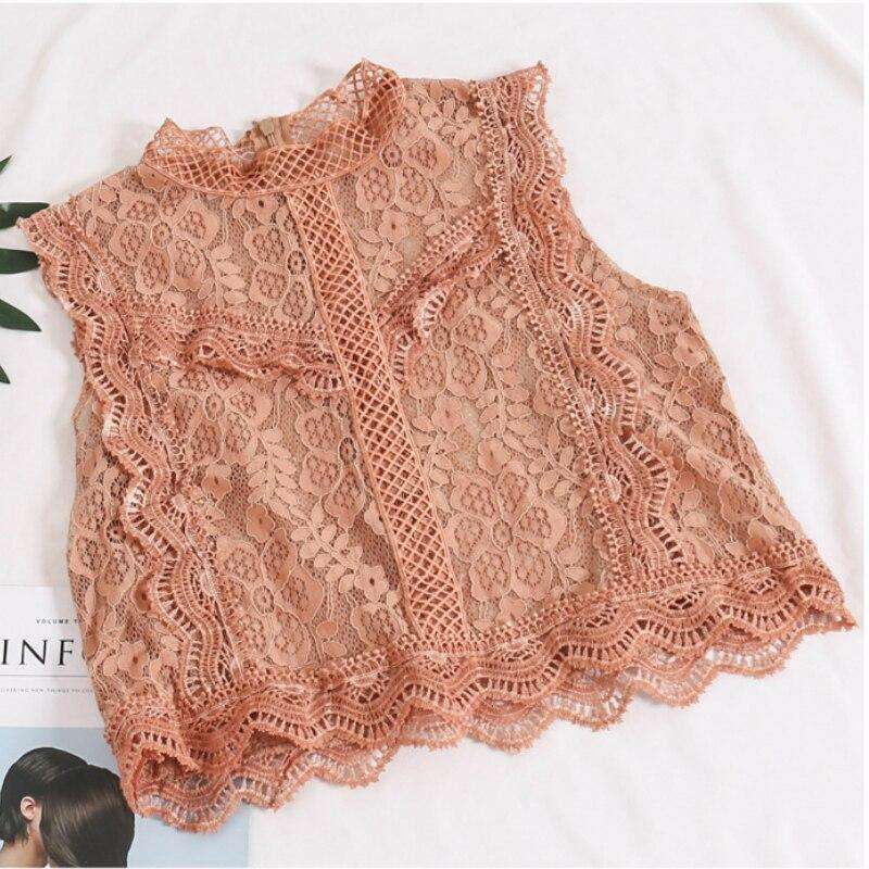 Häkel Spitze Crop Top