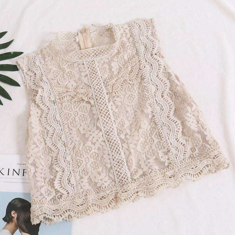 Häkel Spitze Crop Top