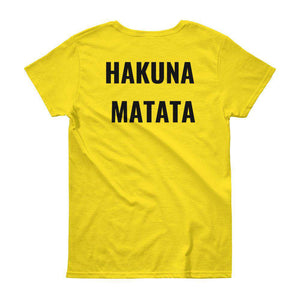 Hakuna Matata Women's short sleeve t-shirt