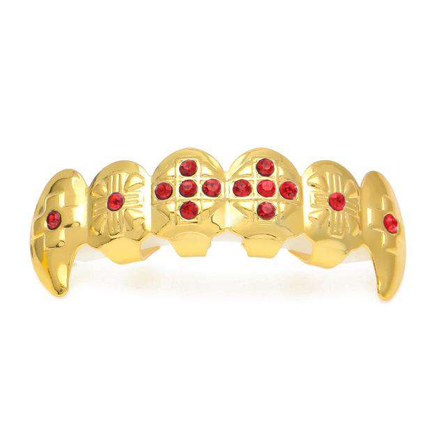 High Quality Tide Cool Gold Teeth Grillzes