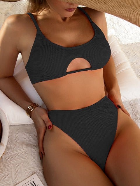High Waist Halfside Bikini