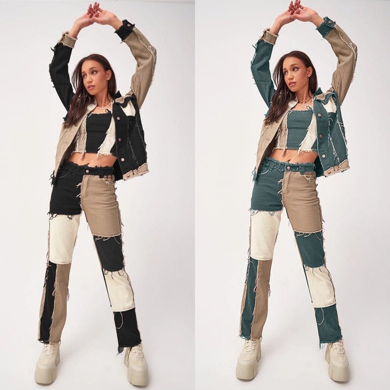 High Waist Denim Jeans