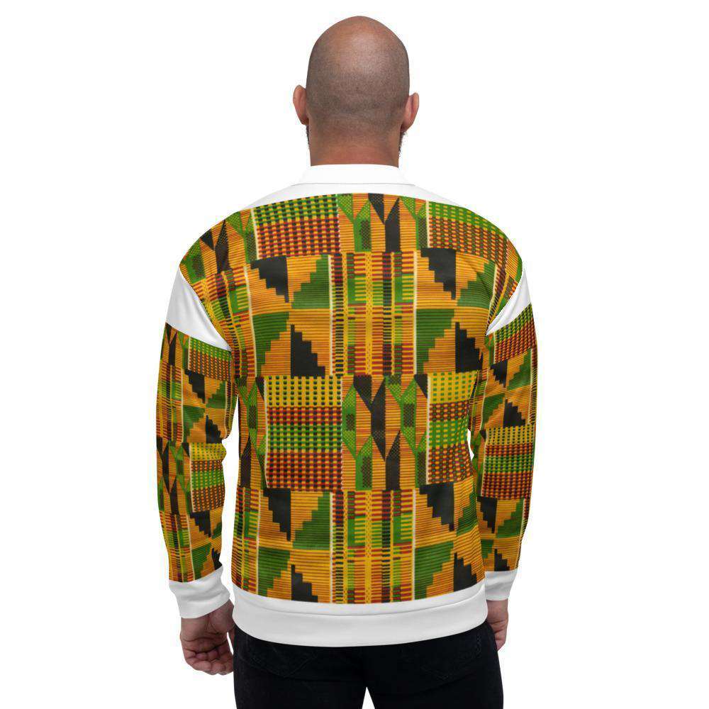 Kente Unisex Bomber Jacket