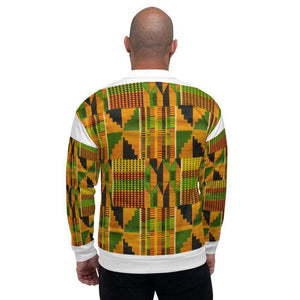 Kente Unisex Bomber Jacket