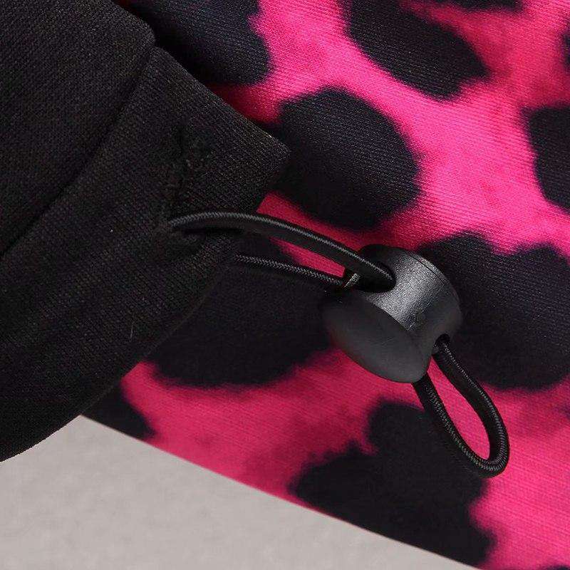 Krypto Vintage Leopard Druck Patchwork