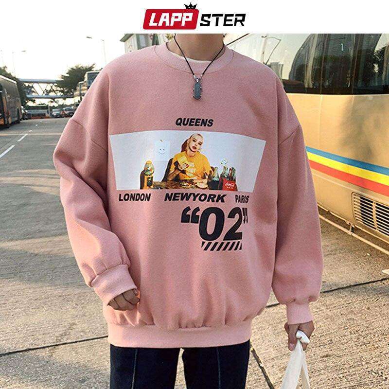 LAPPSTER Men Streetwear Hoodies