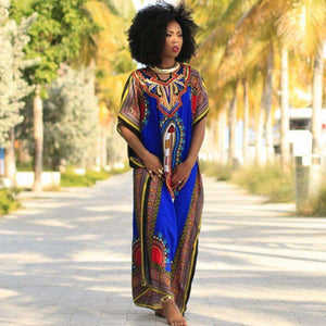 Long Dashiki Dress