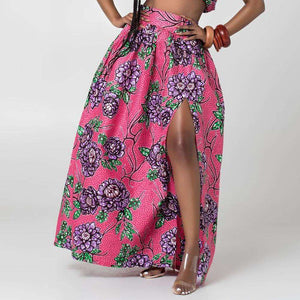 Long Split Skirts Kanga