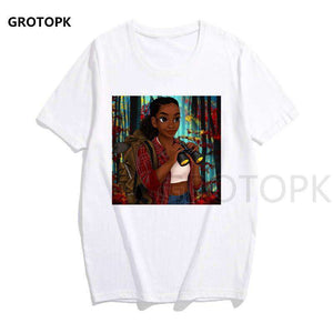 Melanin Poppin T-shirt