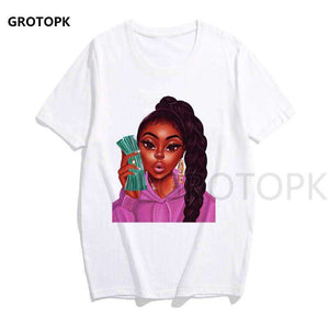 Melanin Poppin T-shirt