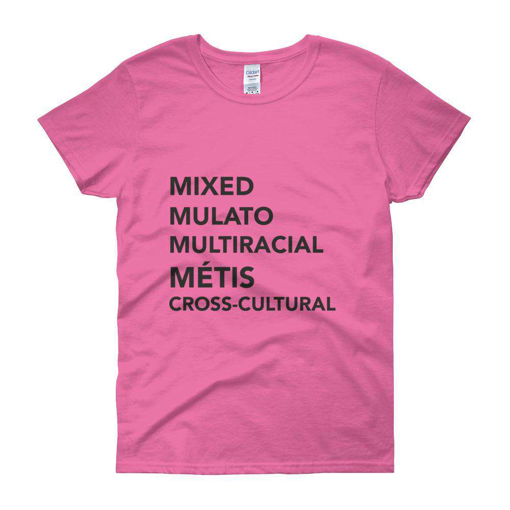 Mixed Race Women's short sleeve t-shirt