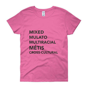 Mixed Race Women's short sleeve t-shirt