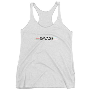 SAVAGE Women's Racerback Tank