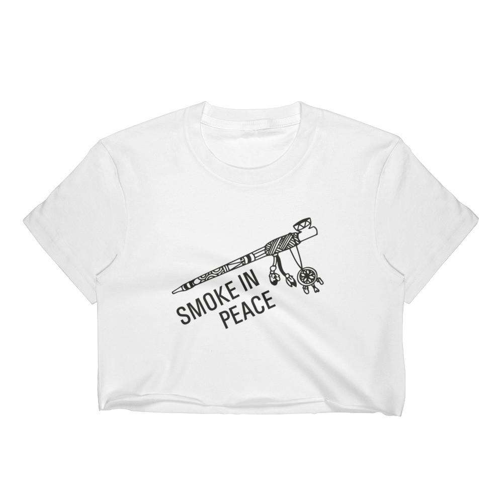 Smoke in Peace Women's Crop Top