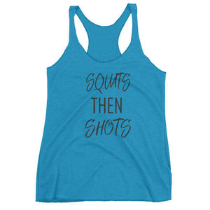 Squats Women's Racerback Tank