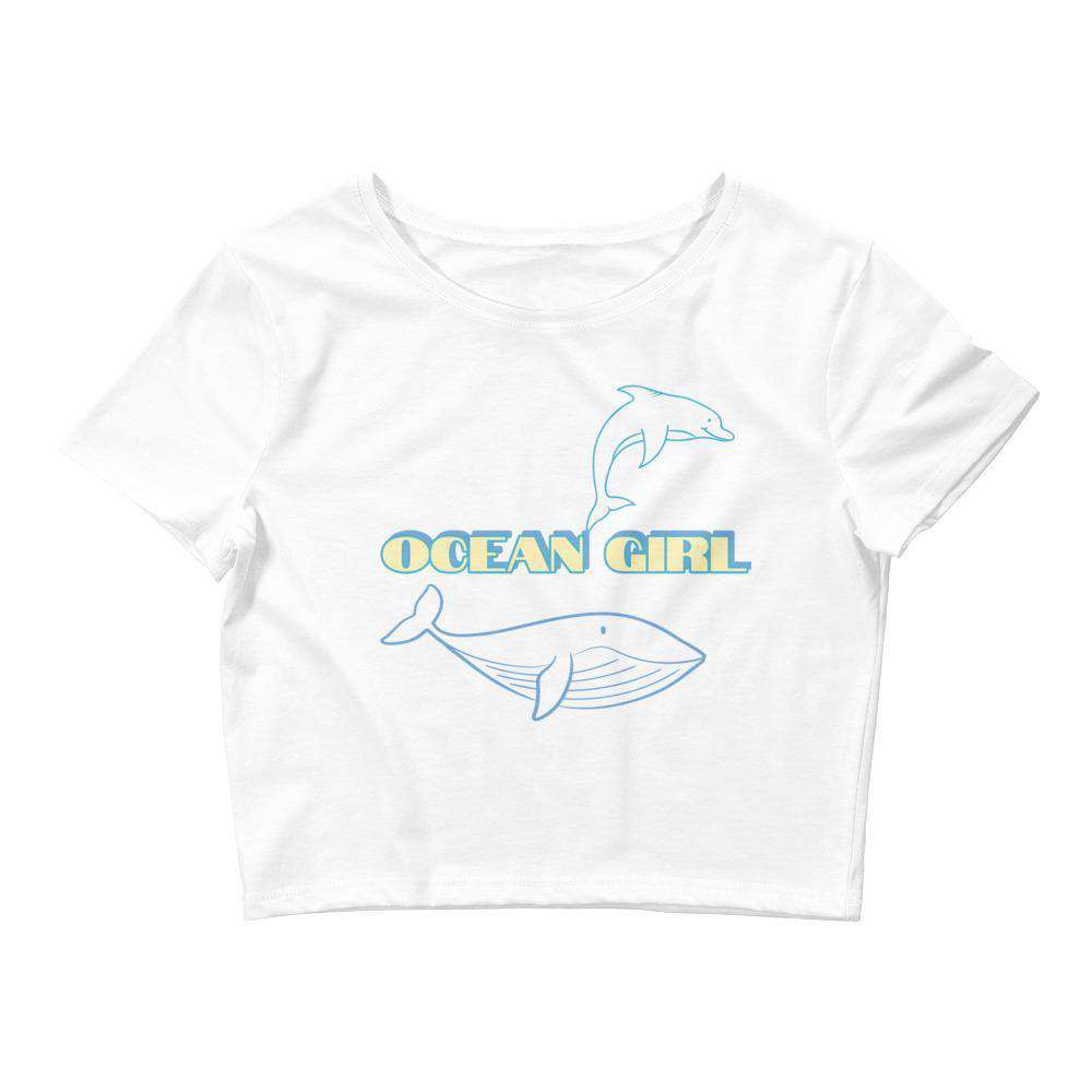 Ocean Girl Women’s Crop Tee