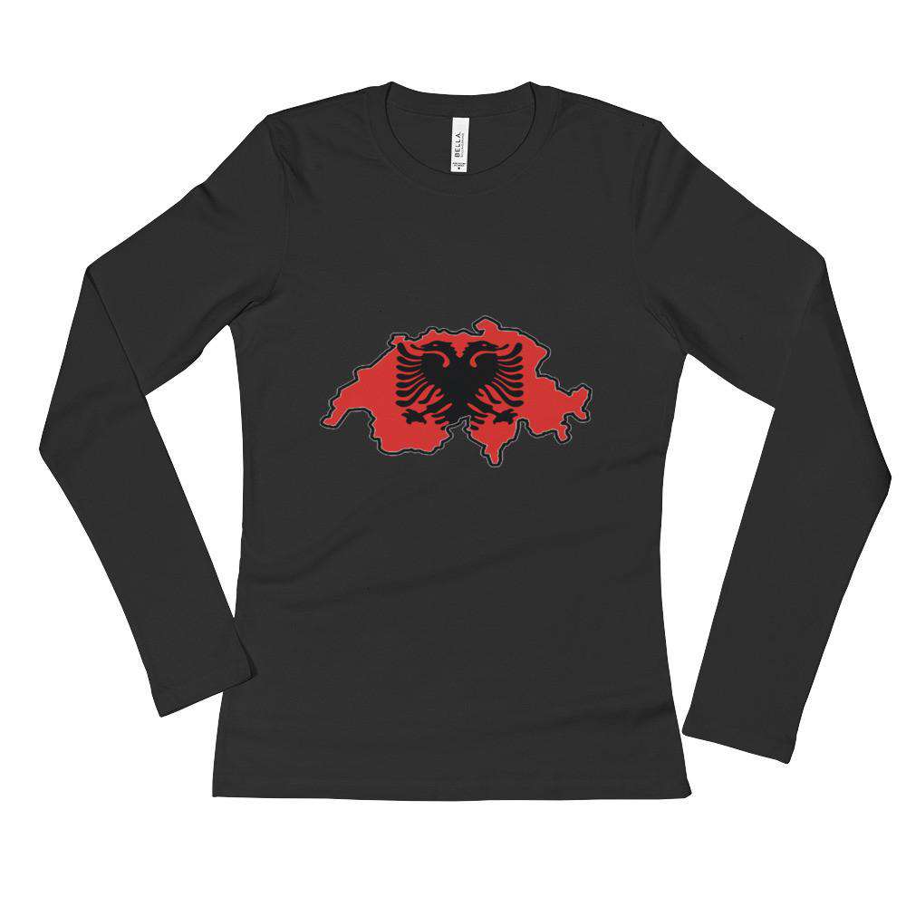 Swiss Albania Ladies' Long Sleeve T-Shirt