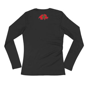 Swiss-Moroccan Ladies' Long Sleeve T-Shirt