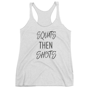 Squats Women's Racerback Tank