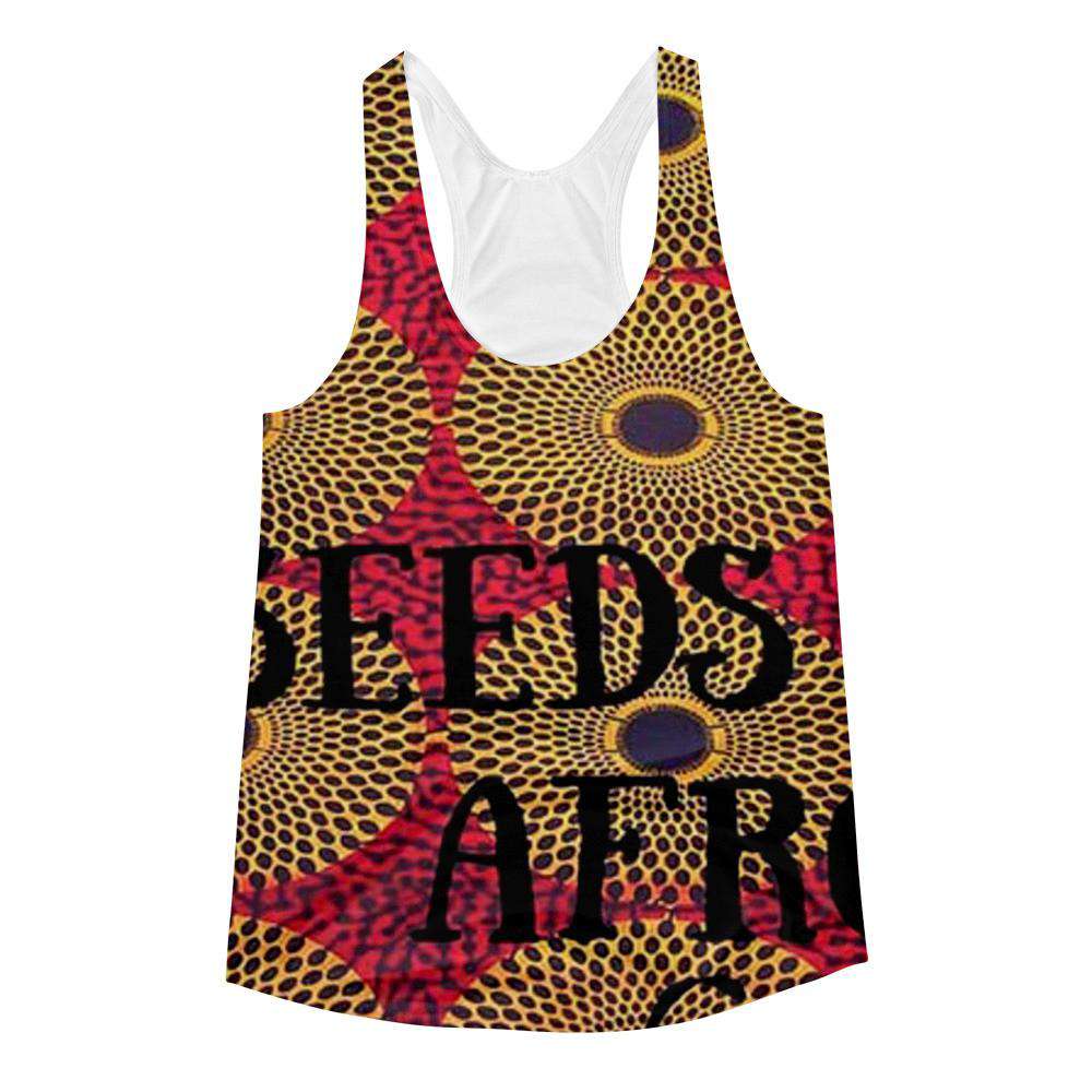 Seeds Afro Women's Racerback Tank