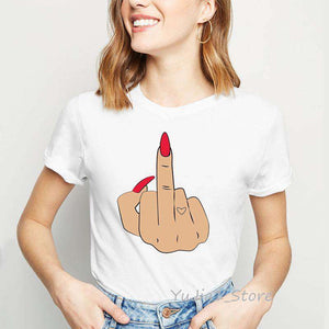 Mood Middle Finger t shirts