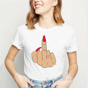 Mood Middle Finger t shirts