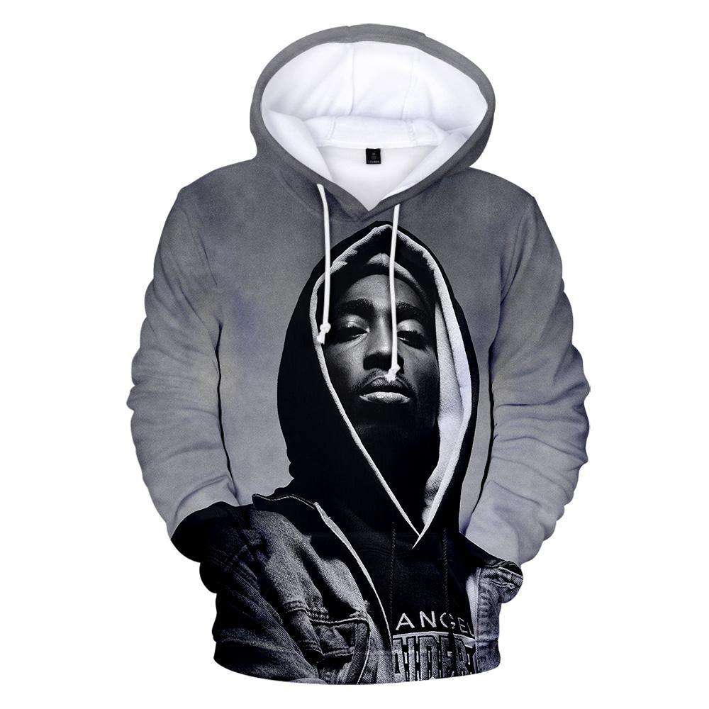 New Arrive 2PAC 3D Hoodies Men/women Fashion Casual Harajuku Hip Hop Streetwear 2PAC 3D Men's Hoodies and Sweatshirt 1