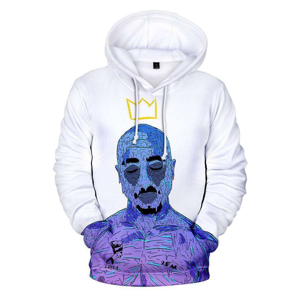 New Arrive 2PAC 3D Hoodies Men/women Fashion Casual Harajuku Hip Hop Streetwear 2PAC 3D Men's Hoodies and Sweatshirt 1