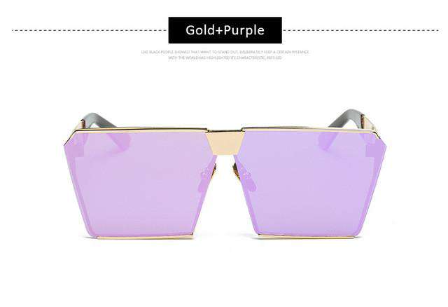 New fashion Steampunk Square Sunglasses