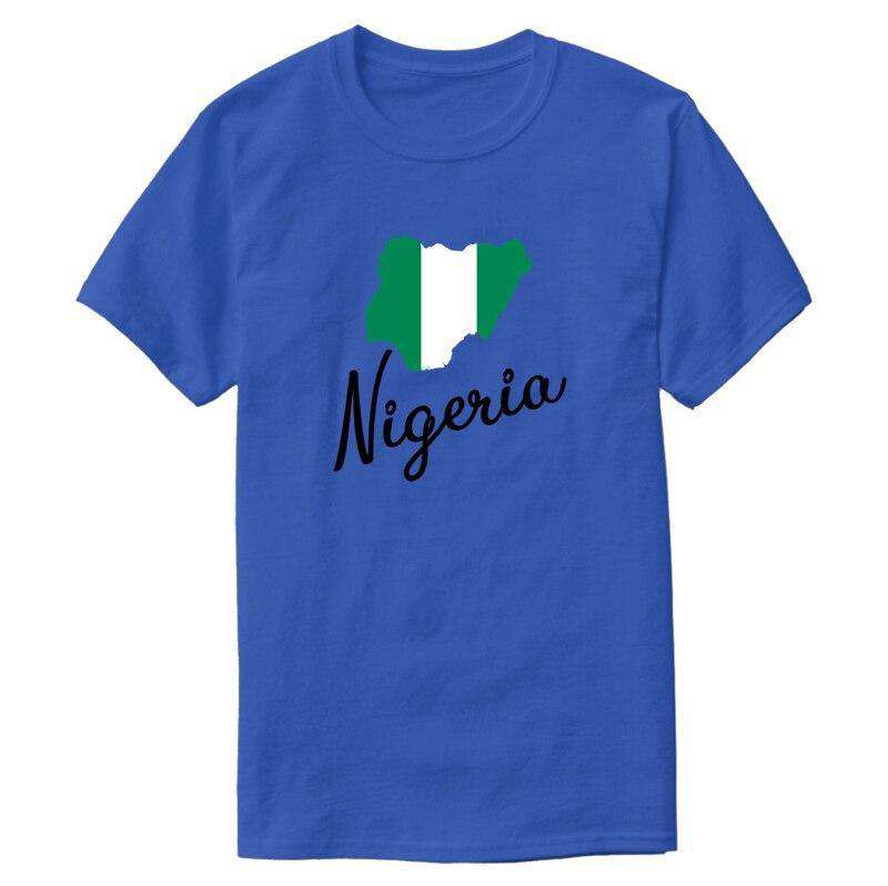 Nigeria Africa Country Map T-Shirt