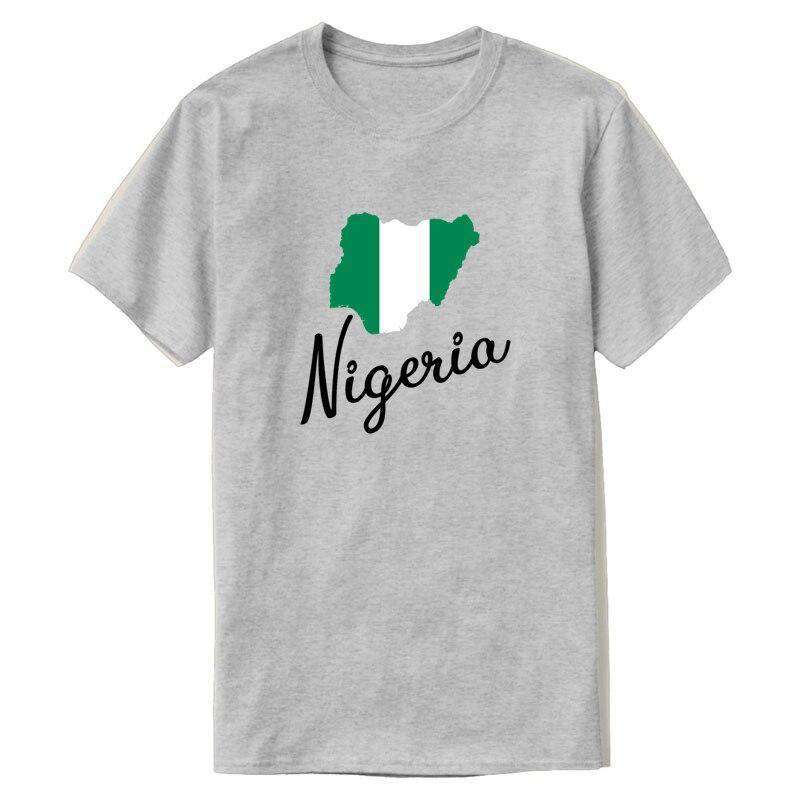 Nigeria Africa Country Map T-Shirt