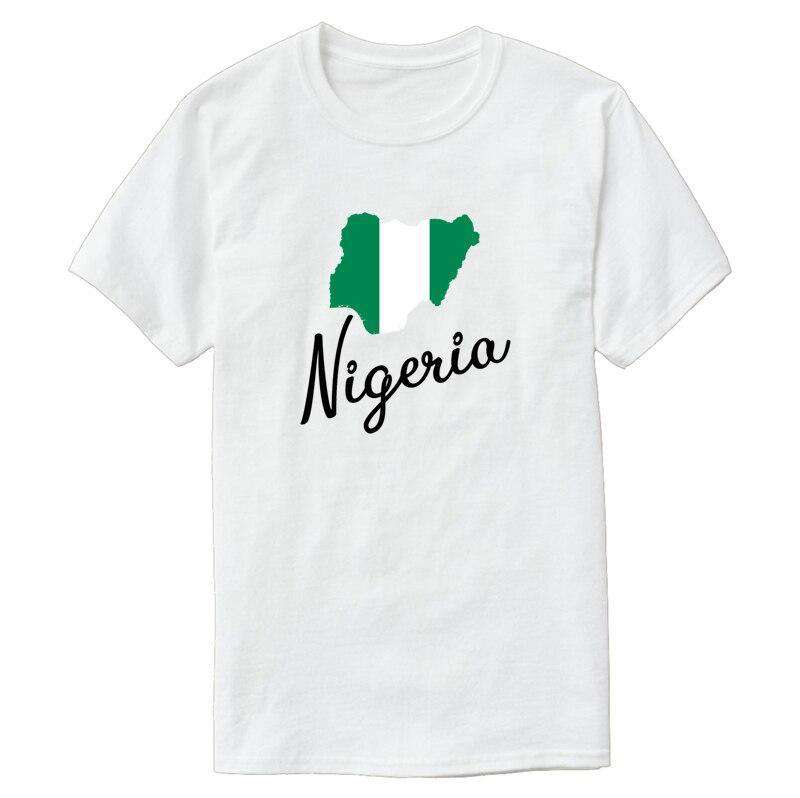 Nigeria Africa Country Map T-Shirt