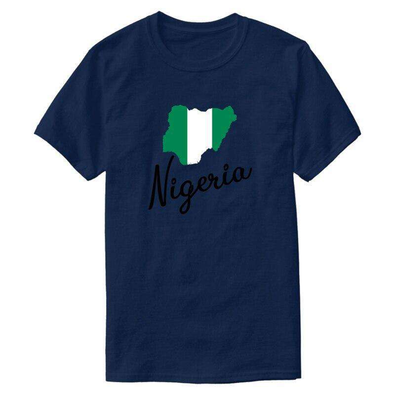 Nigeria Africa Country Map T-Shirt
