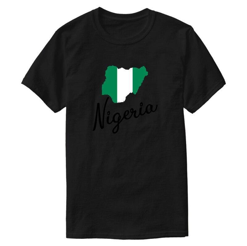 Nigeria Africa Country Map T-Shirt