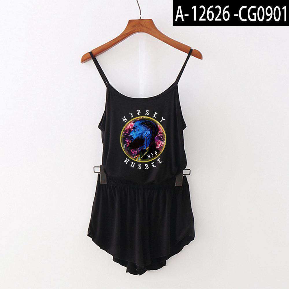 Nipsey Hussle Camisole two piece set