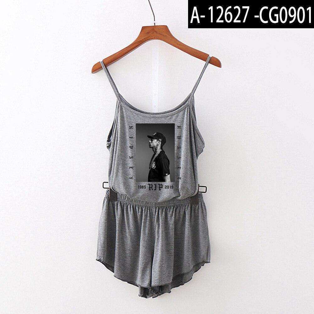Nipsey Hussle Camisole two piece set