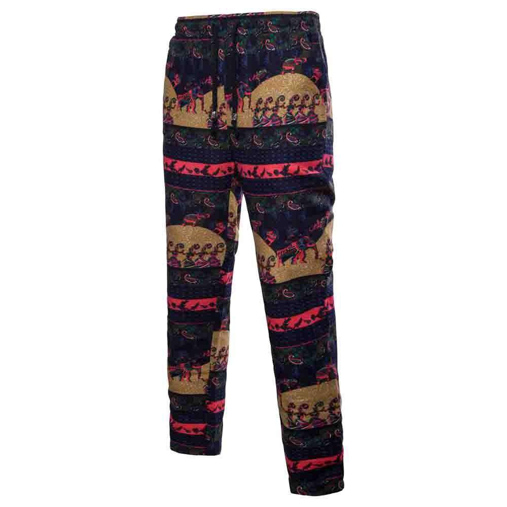 Men Harem Jogger Sportwear Baggy Comfy Pants