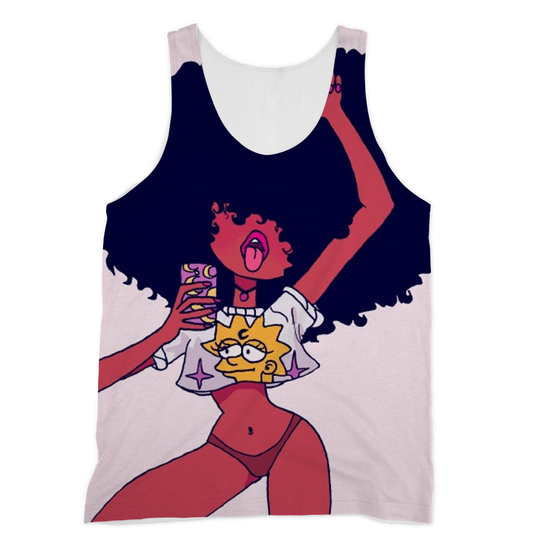 Woke up like this Tank top