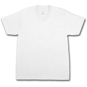 Schwarzes V-Neck Basic Shaka