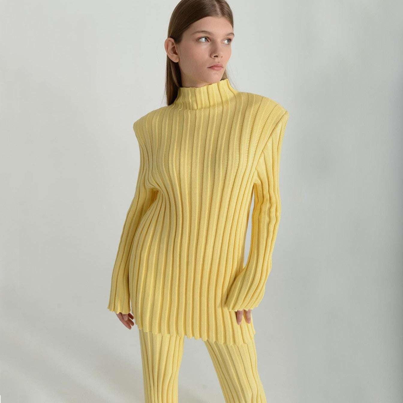 Tossy Ribbed Outfits